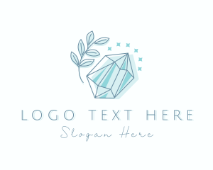 Deluxe Natural Crystal Logo