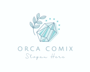 Deluxe Natural Crystal Logo