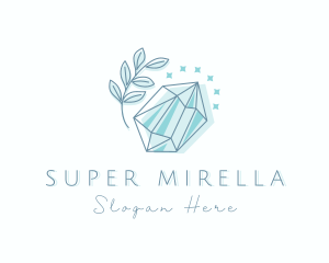 Jewelry - Deluxe Natural Crystal logo design