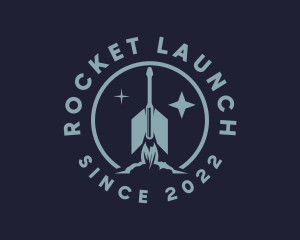 Screwdriver Rocket Mechanic  logo design