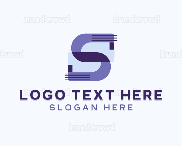 Software Programmer Letter S Logo