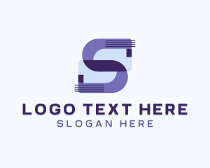 Lettermark - Software Programmer Letter S logo design