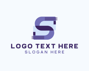 Software Programmer Letter S logo design