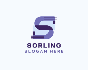 Software Programmer Letter S logo design