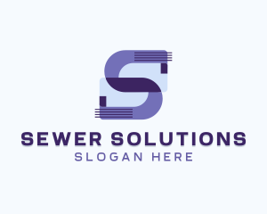 Software Programmer Letter S logo design