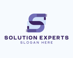 Software Programmer Letter S logo design