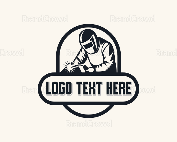 Mechanical Welder Mechanic Logo