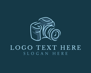 Dslr - Photography Camera Studio logo design