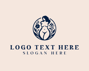 Dermatology - Sexy Woman Beauty logo design