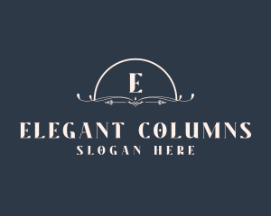 Decorative Elegant Ornament logo design