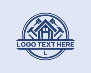 Home Impovement - Carpentry Renovation Builder logo design