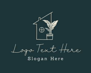 Crafter - Modern Plant House logo design