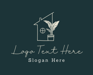 Spa - Modern Plant House logo design