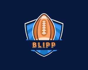 Football Athlete Varsity Logo