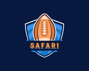 Football Athlete Varsity Logo