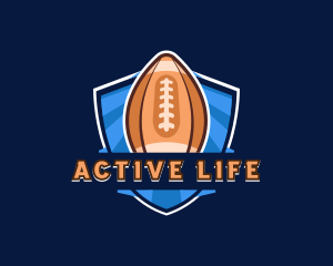 Physical - Football Athlete Varsity logo design