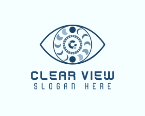 Vision - Digital Security Vision logo design