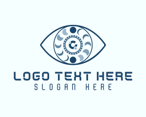 Vision - Digital Security Vision logo design