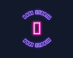  Neon Nightlife Glow Logo