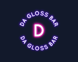  Neon Nightlife Glow logo design