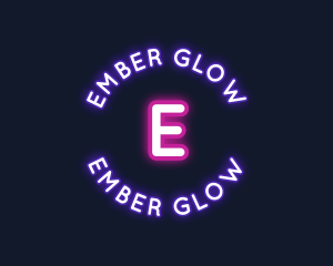  Neon Nightlife Glow logo design