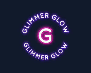  Neon Nightlife Glow logo design