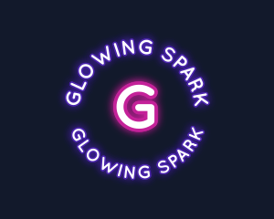  Neon Nightlife Glow logo design