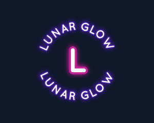  Neon Nightlife Glow logo design