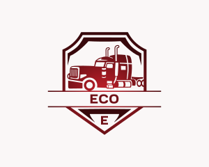 Freight Delivery Vehicle Logo