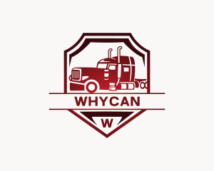 Freight Delivery Vehicle Logo