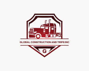 Cargo - Freight Delivery Vehicle logo design
