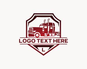 Vehicle - Freight Delivery Vehicle logo design