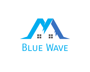 Blue Mountain House logo design