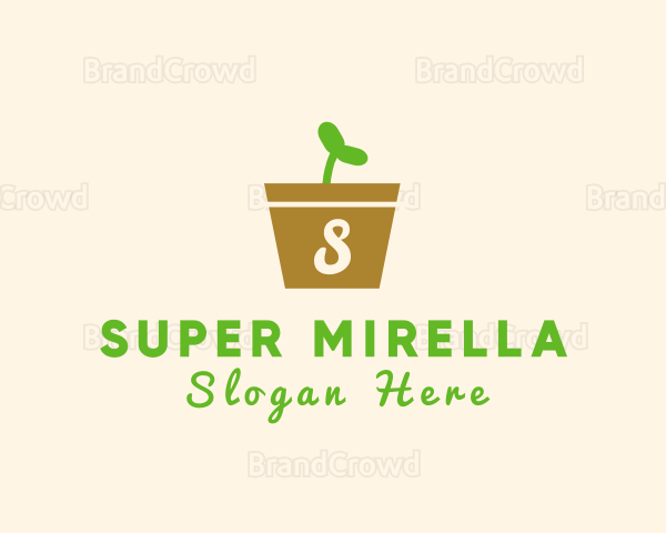 Sapling Seed Pot Logo