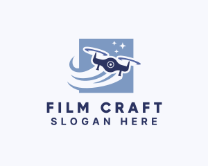Cinematography - Flying Aerial Drone logo design