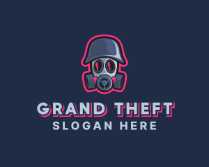 Gas Mask Gaming Logo