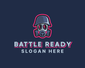 Gas Mask Gaming logo design