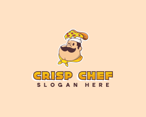 Italian Chef Pizza logo design