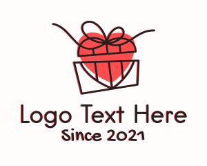 Proposal - Romantic Heart Box logo design