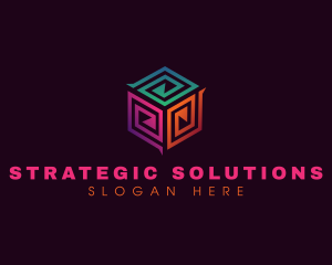 Consulting - Cube Tech Consultant logo design