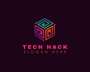 Cube Tech Consultant logo design