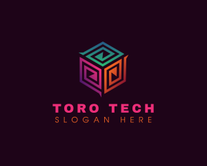 Cube Tech Consultant logo design