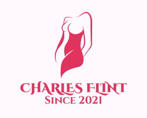 Elegant Woman Body logo design