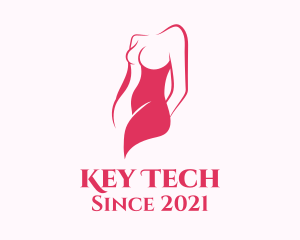 Elegant Woman Body logo design