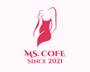 Elegant Woman Body logo design