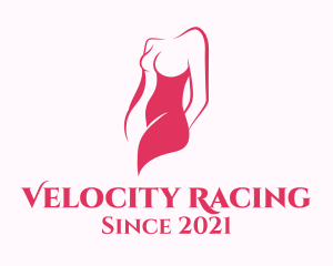 Elegant Woman Body logo design