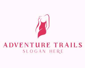 Elegant Woman Body logo design