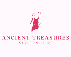 Elegant Woman Body logo design