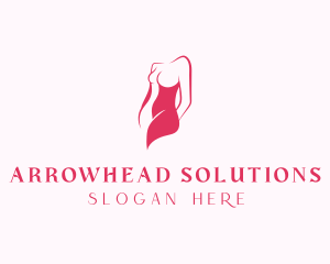 Elegant Woman Body logo design