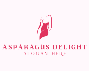 Elegant Woman Body logo design